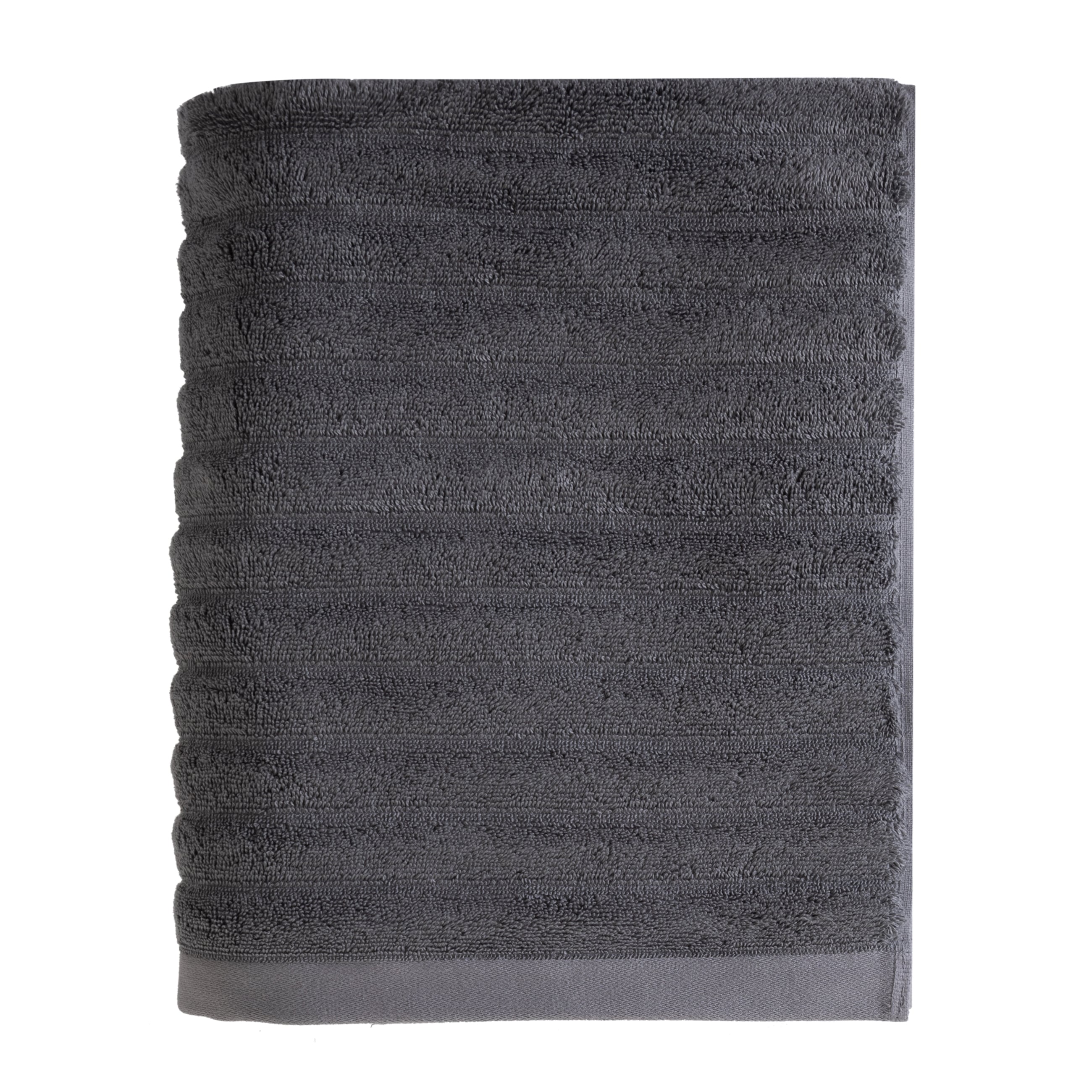 STELLA BANYO HAVLUSU KOYU GRİ 90X150