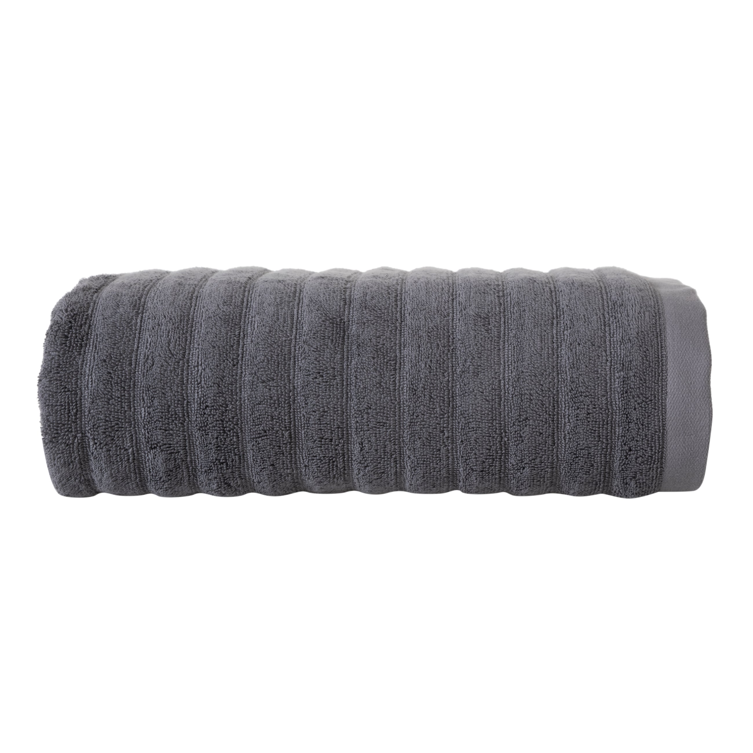 STELLA BANYO HAVLUSU KOYU GRİ 90X150