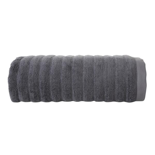 Mudo Home  Stella Banyo Havlusu Koyu Gri 90X150