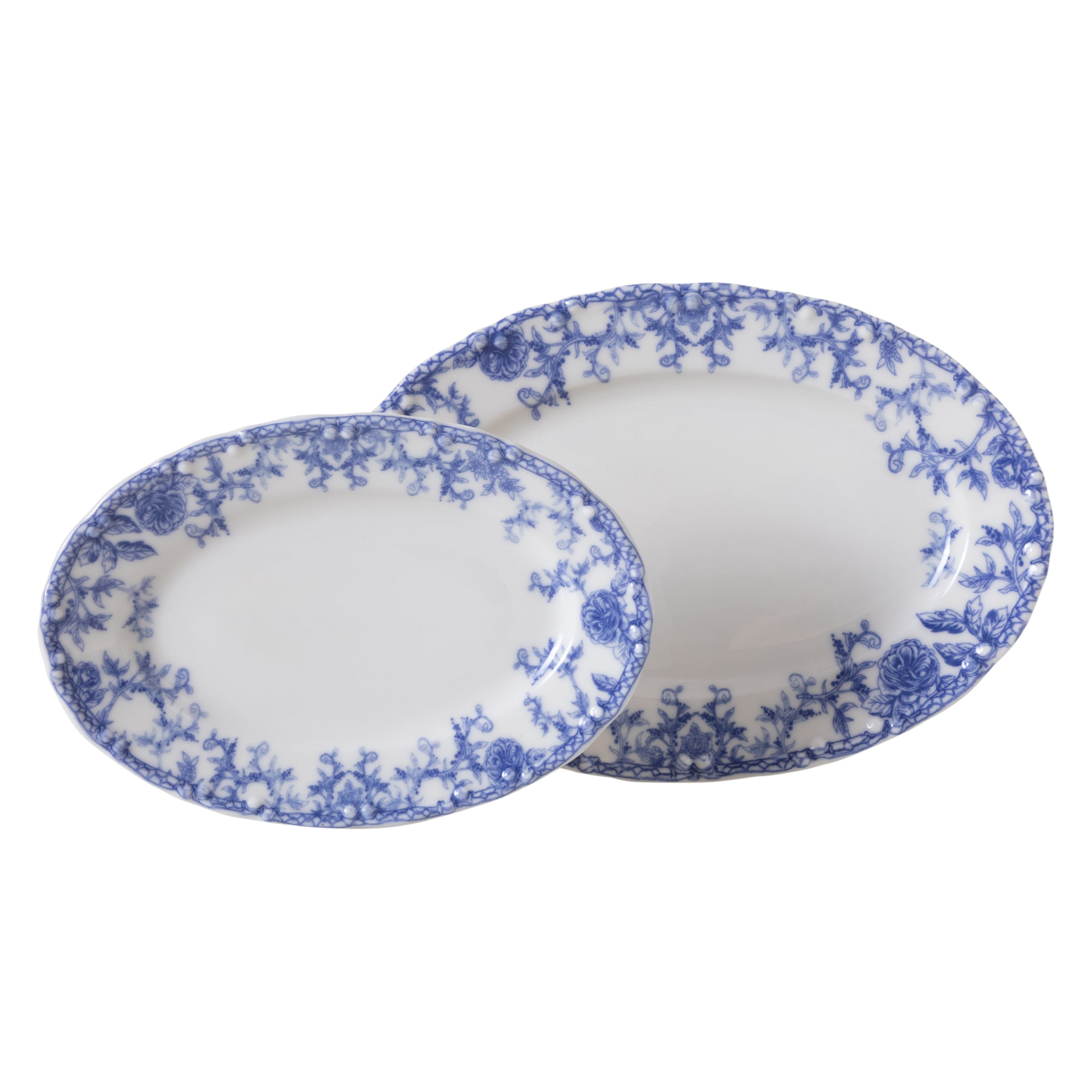 BLUE DREAM KAYIK TABAK SETİ -2Lİ