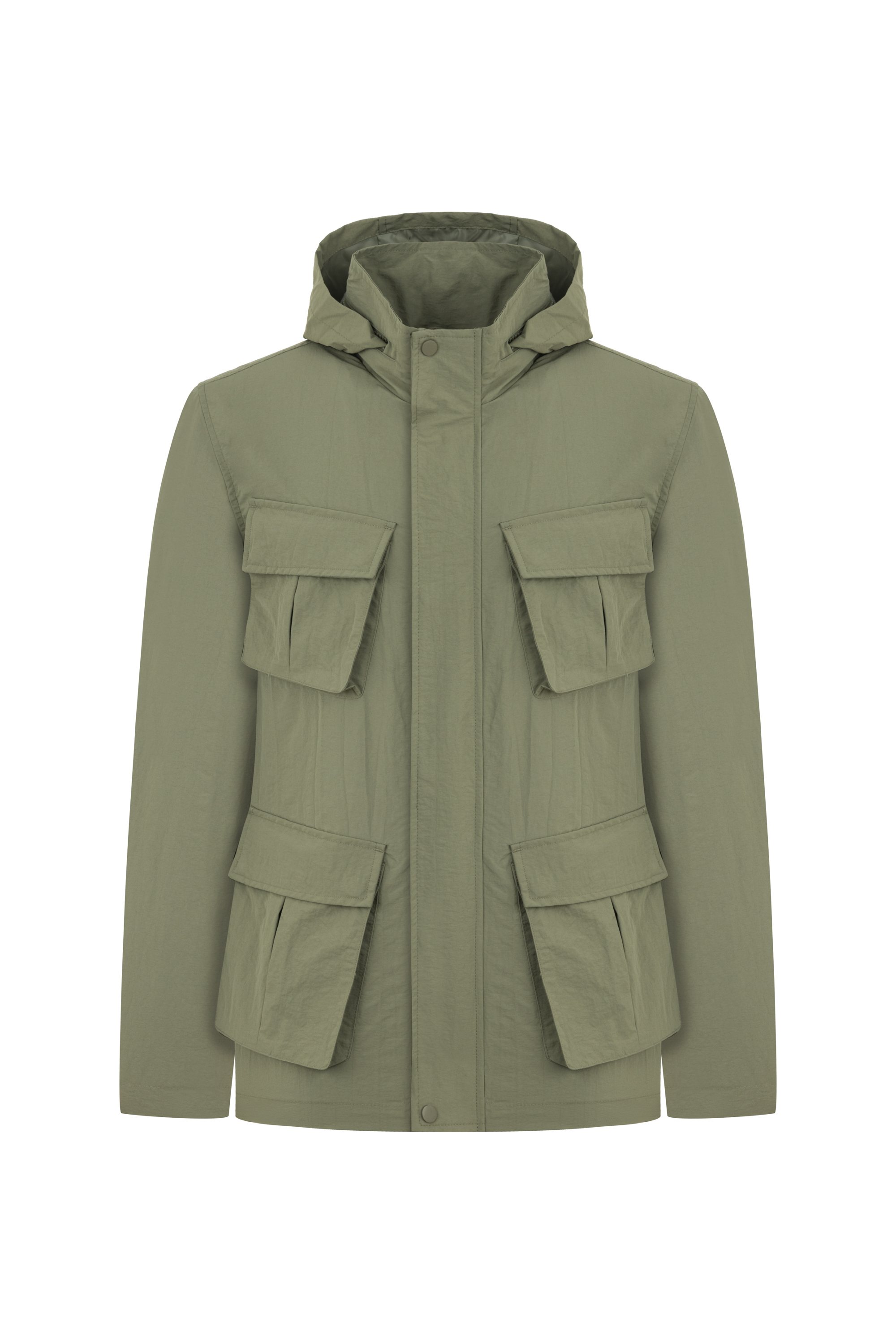 GİZLİ KAPÜŞONLU MONT CEKET