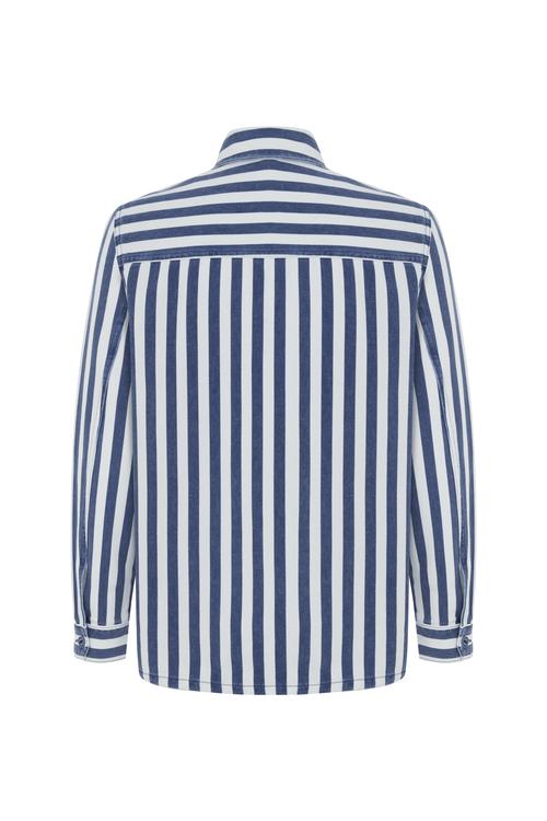  ÇİZGİLİ REGULAR FIT GÖMLEK