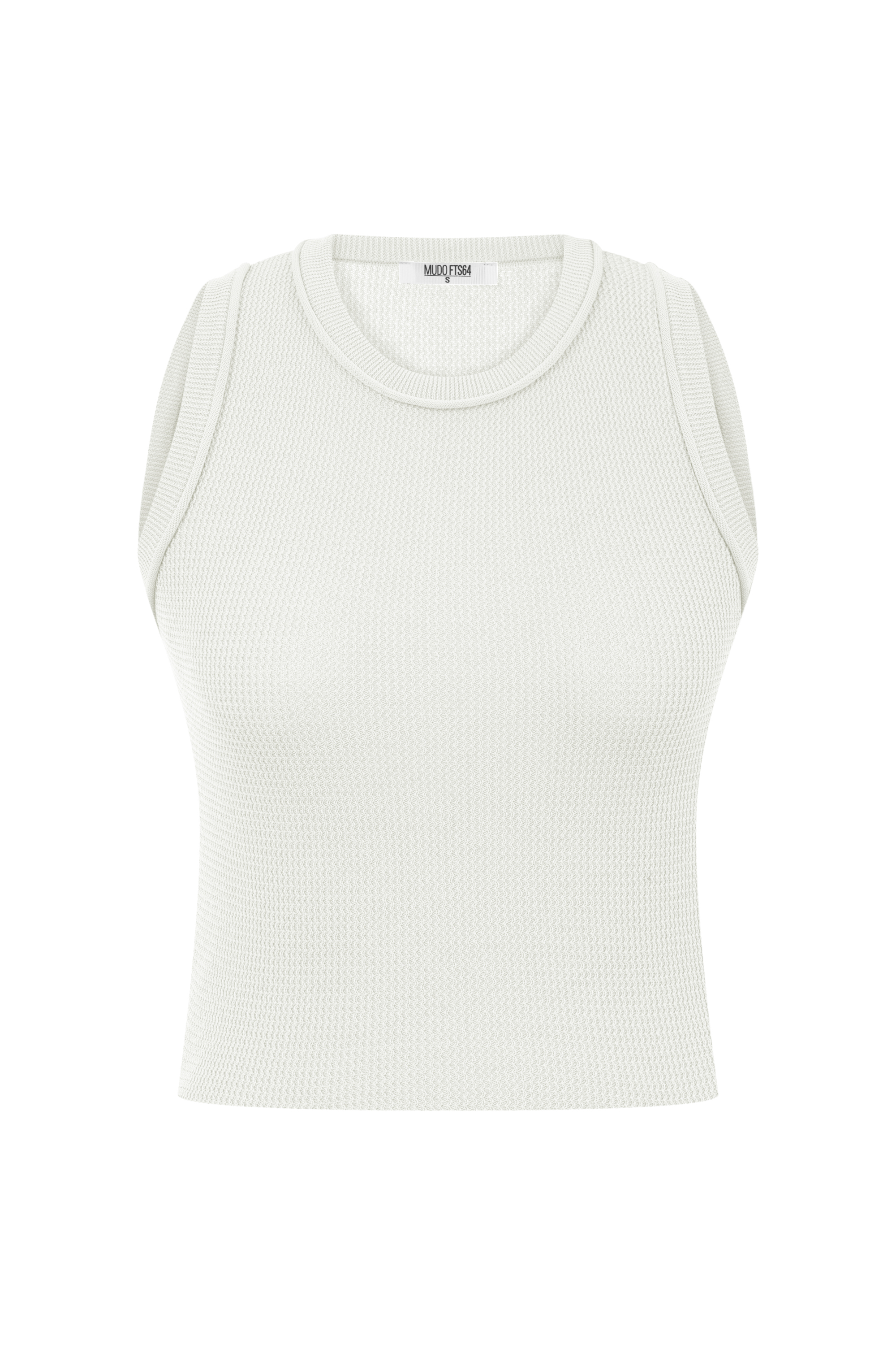 BİSİKLET YAKA KOLSUZ TRİKO