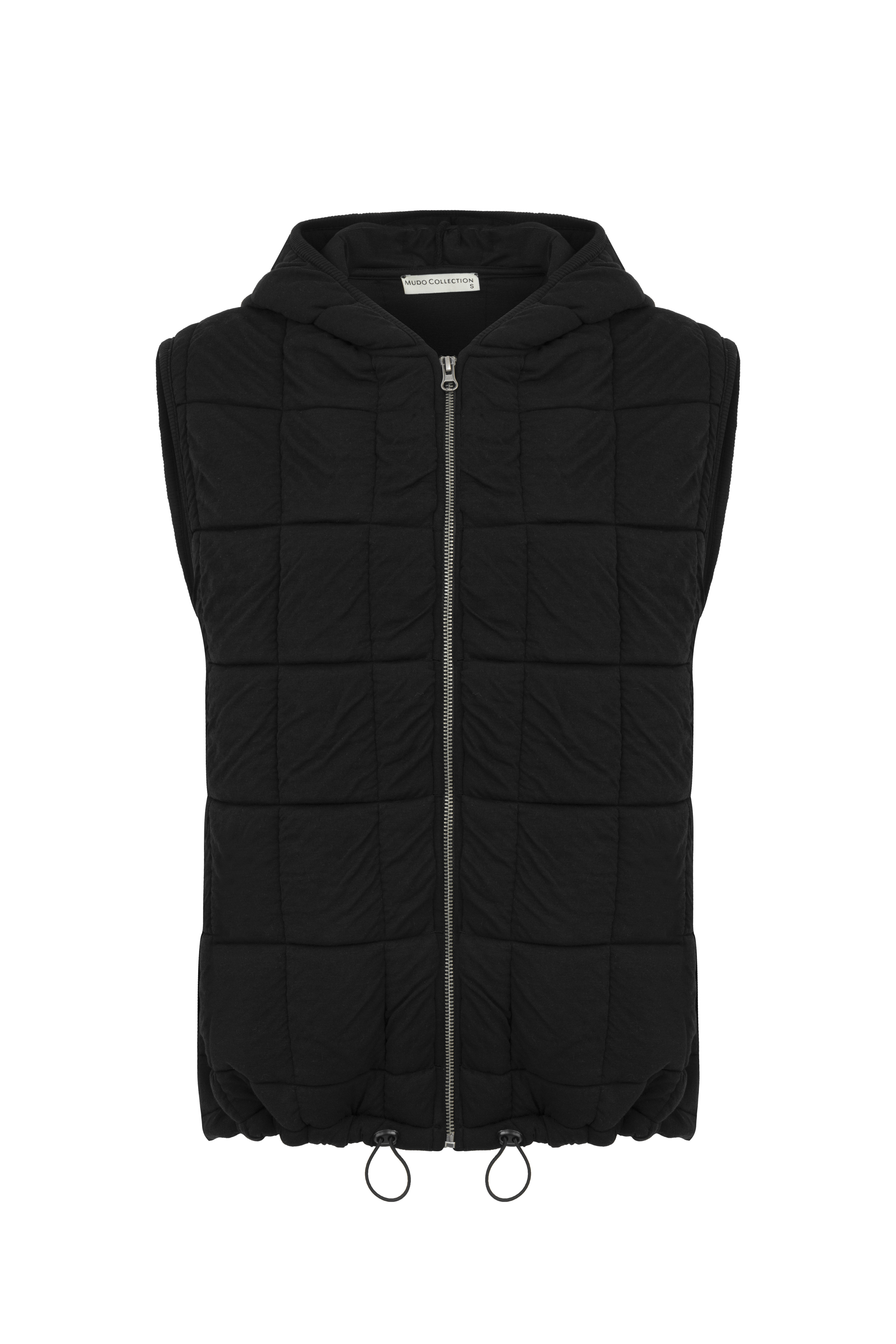 KAPİTONELİ KAPÜŞONLU YELEK