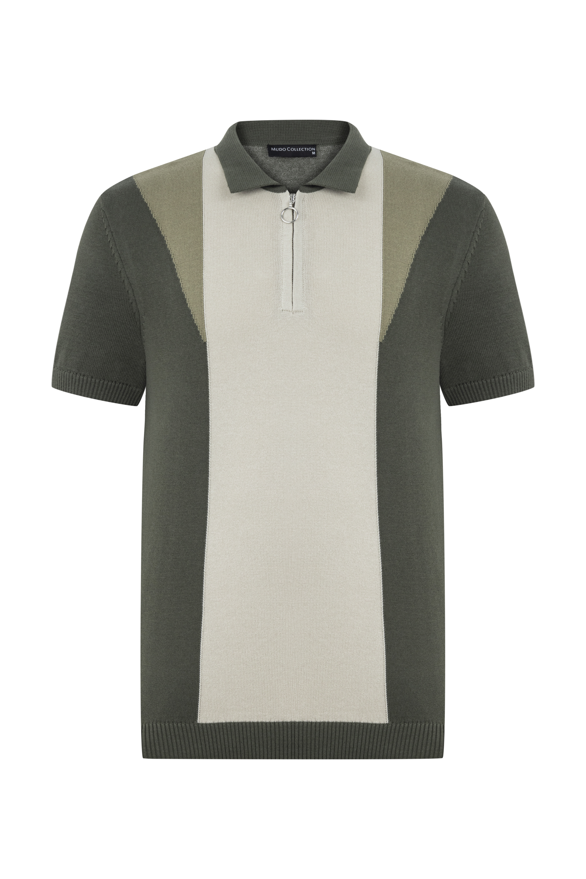 POLO YAKA RENK BLOKLU TRİKO