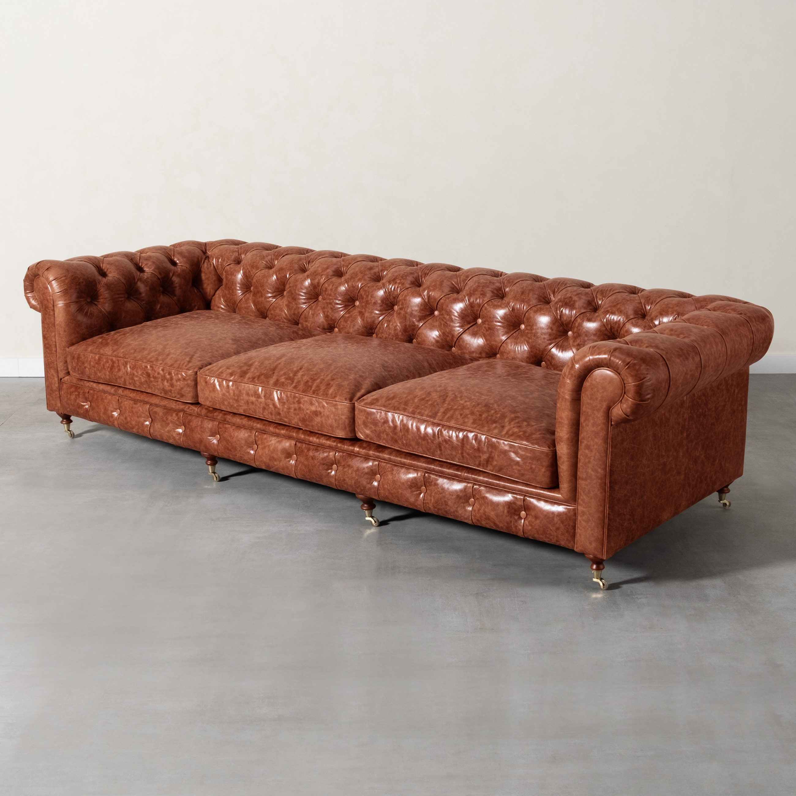 CHESTER DÖRTLÜ KOLTUK KAHVE