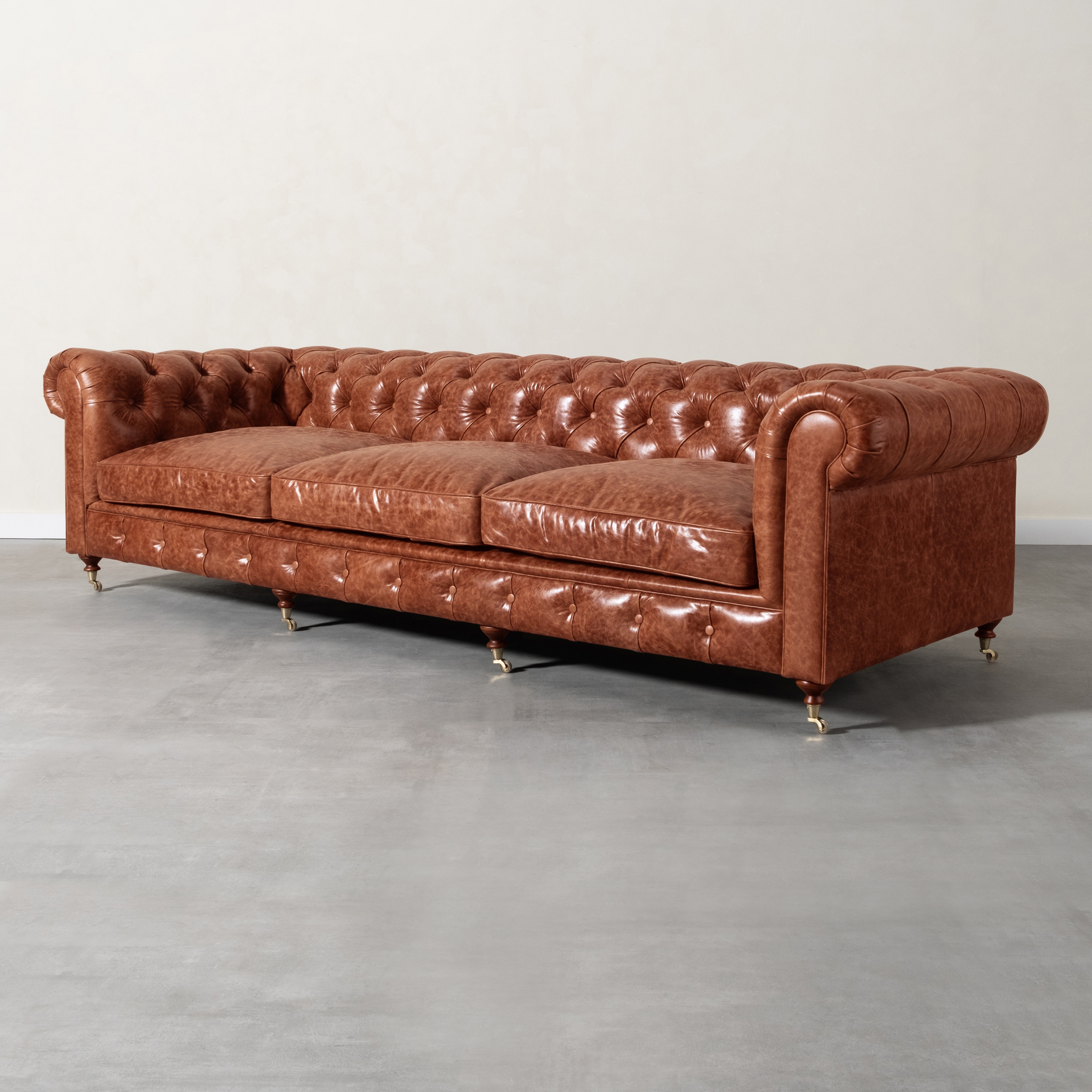 CHESTER DÖRTLÜ KOLTUK KAHVE