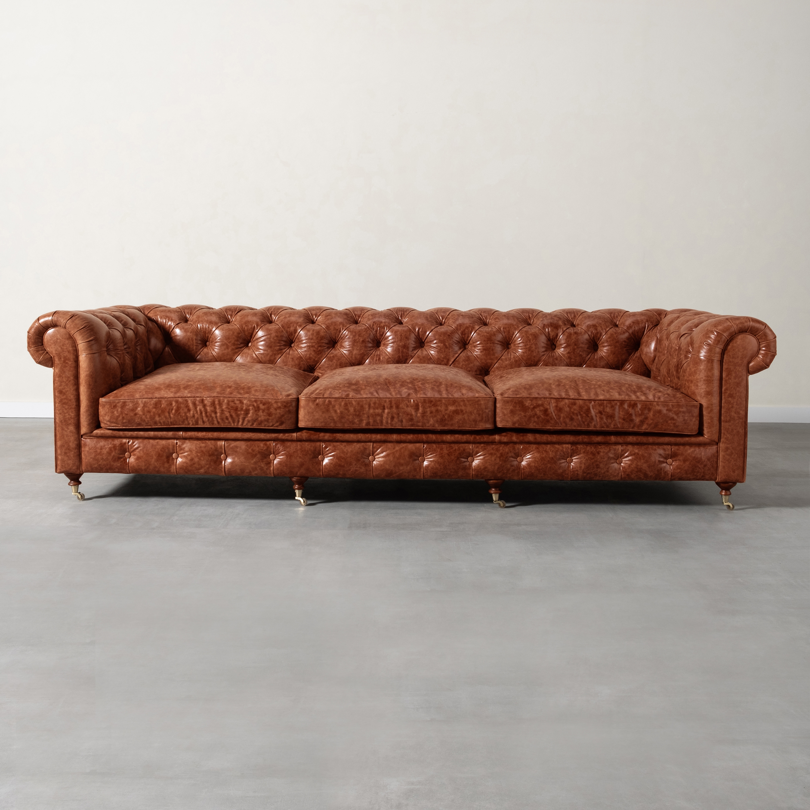 CHESTER DÖRTLÜ KOLTUK KAHVE