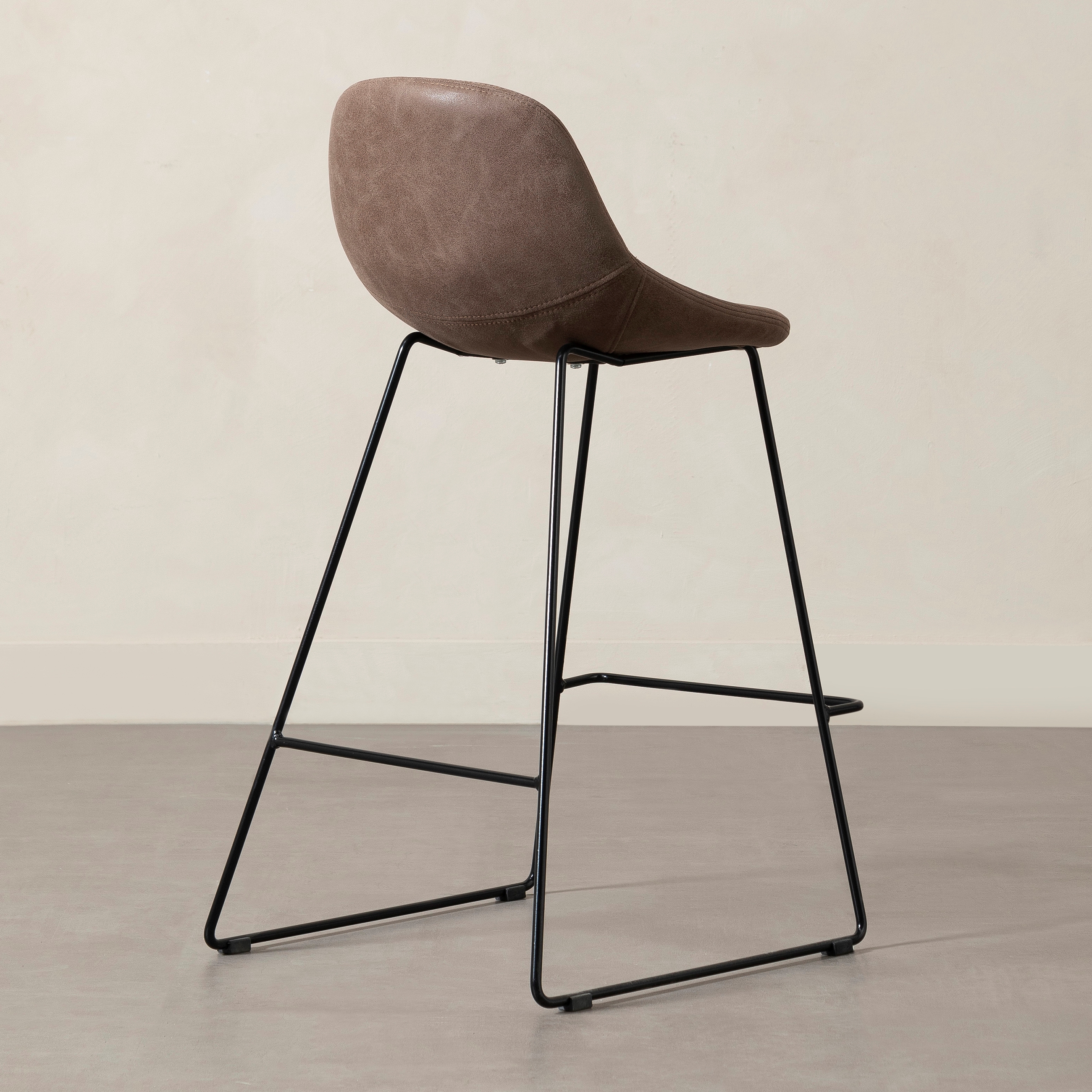 LONDON NEO BAR SANDALYESİ KAHVE