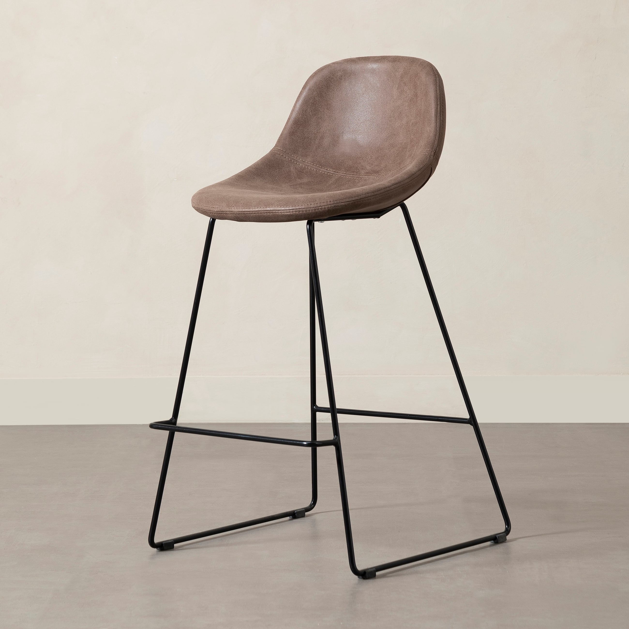 LONDON NEO BAR SANDALYESİ KAHVE