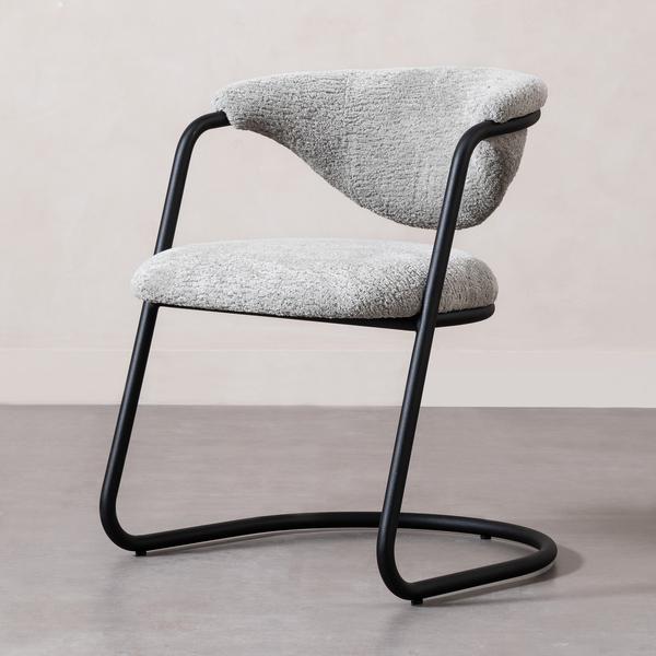 Mudo Concept Roger Sandalye Koyu Gri Renksiz