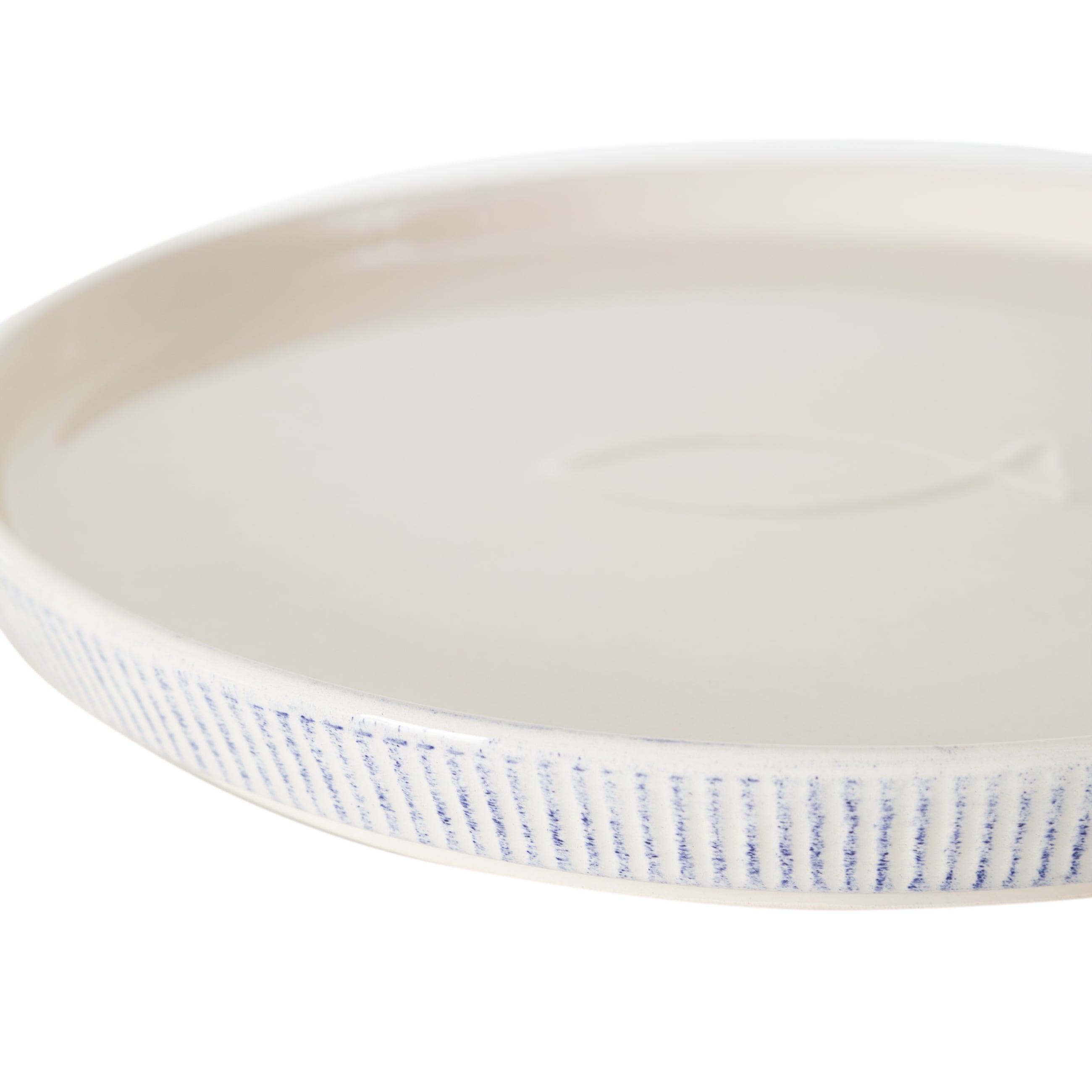 NEW YORK PASTA TABAĞI - MAVİ 21CM