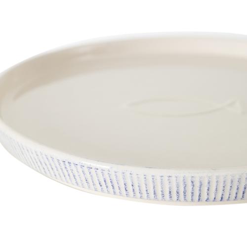 NEW YORK PASTA TABAĞI - MAVİ 21CM