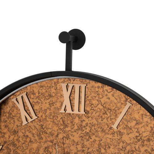  ANTIQUE METAL DUVAR SAATİ GOLD 50CM