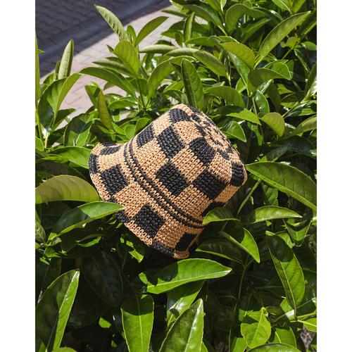  EKOSELİ HASIR BUCKET ŞAPKA
