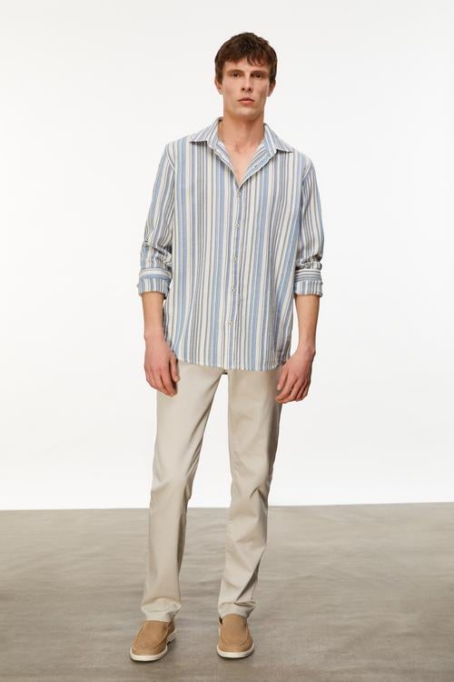  ÇİZGİLİ REGULAR FIT GÖMLEK