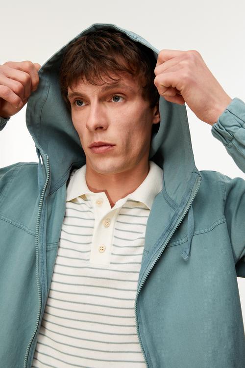  KAPÜŞONLU CASUAL CEKET