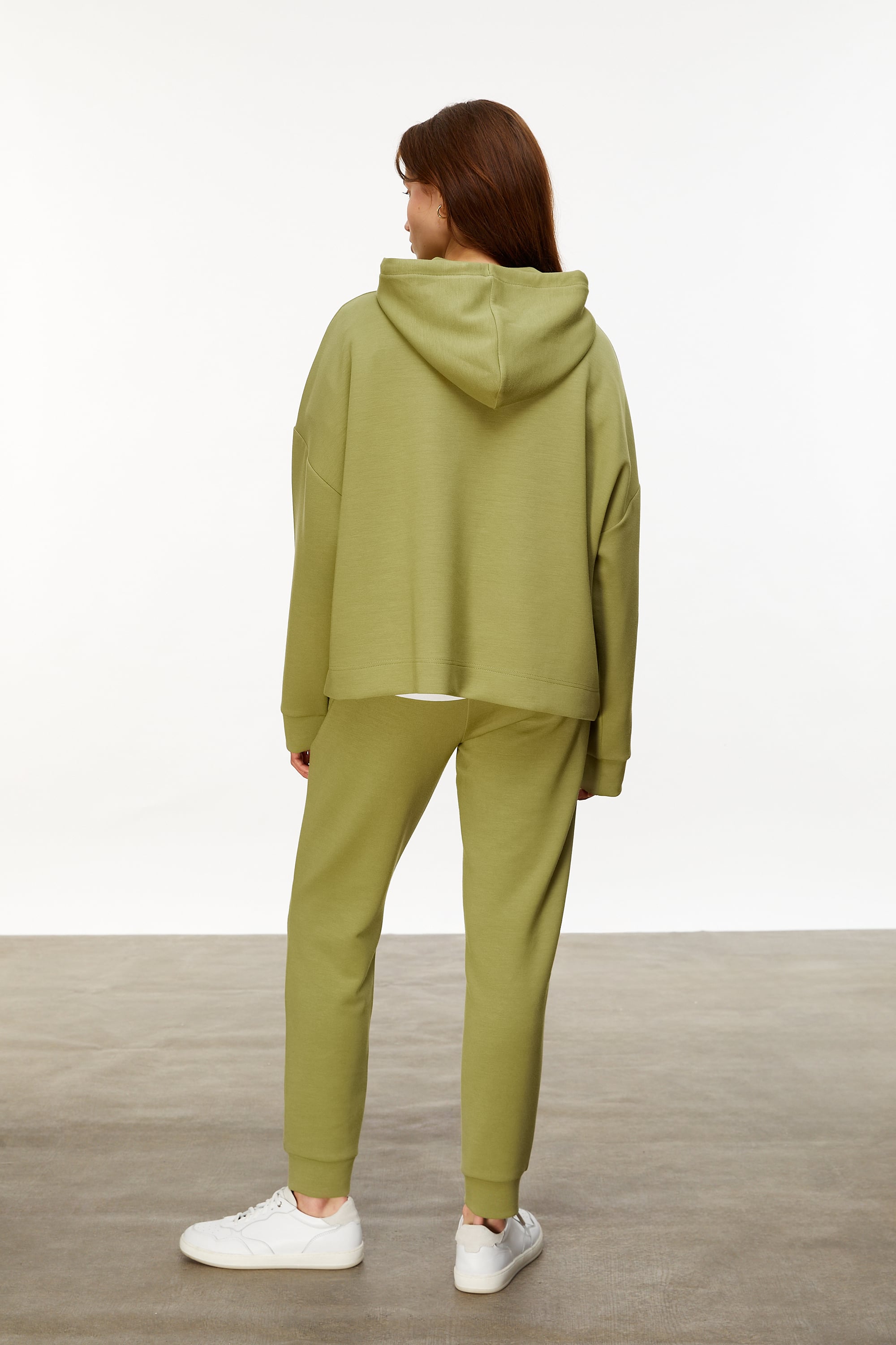 MODAL KARIŞIMLI KAPÜŞONLU SWEATSHIRT