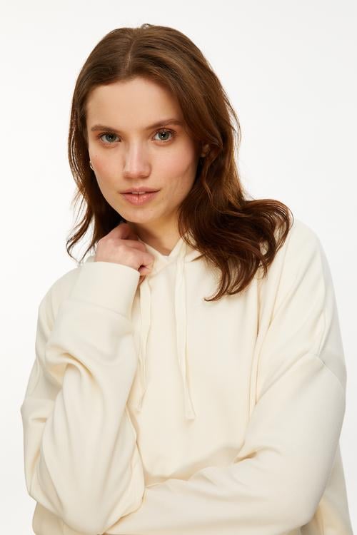  MODAL KARIŞIMLI KAPÜŞONLU SWEATSHIRT