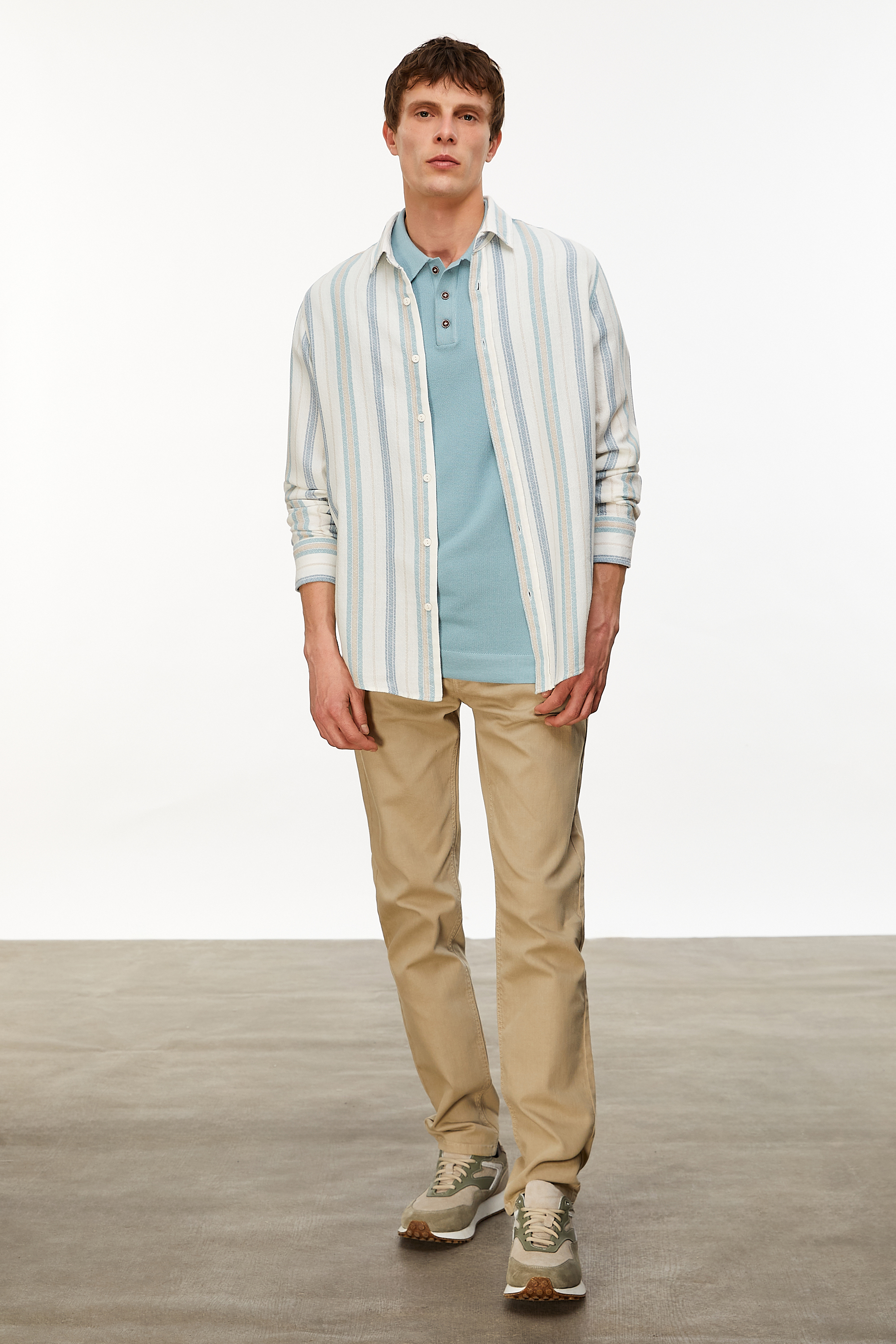 ÇİZGİLİ REGULAR FIT GÖMLEK