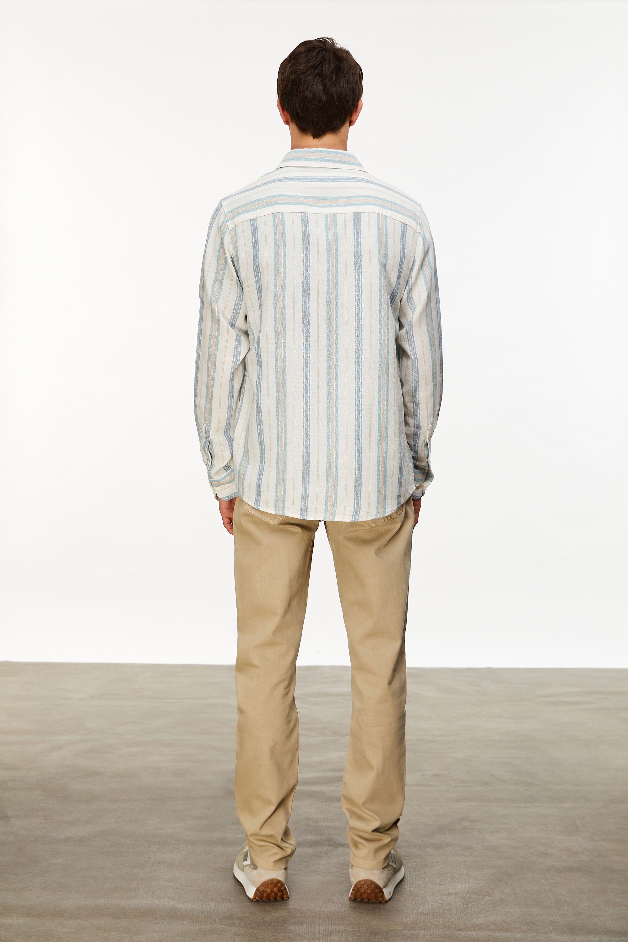 ÇİZGİLİ REGULAR FIT GÖMLEK