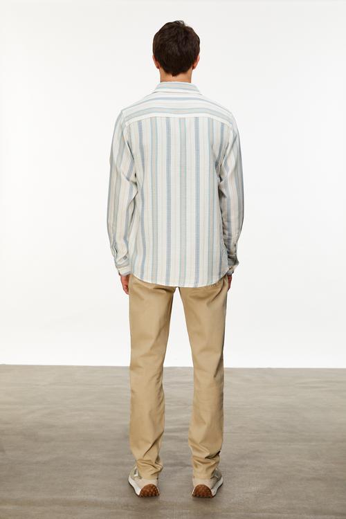  ÇİZGİLİ REGULAR FIT GÖMLEK