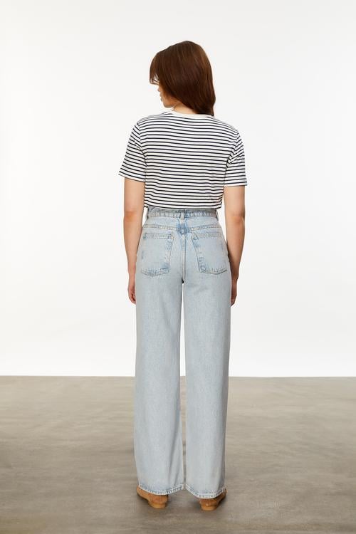  WIDE LEG JEAN PANTOLON