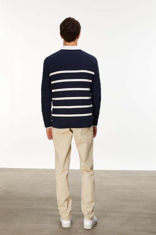  ÇİZGİLİ TRİKO KAZAK