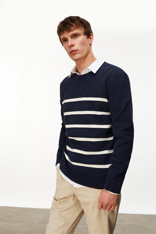  ÇİZGİLİ TRİKO KAZAK