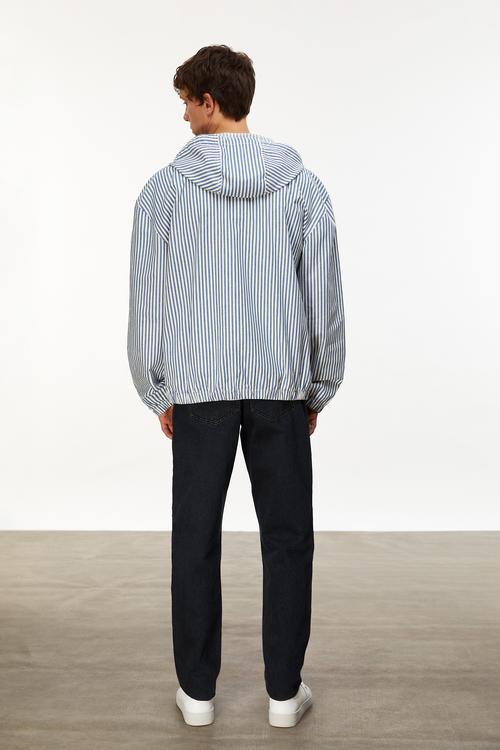  ÇİZGİLİ CASUAL CEKET