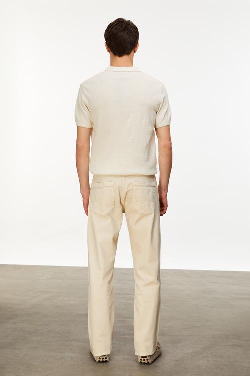  DOKULU POLO YAKA KISA KOLLU TRİKO