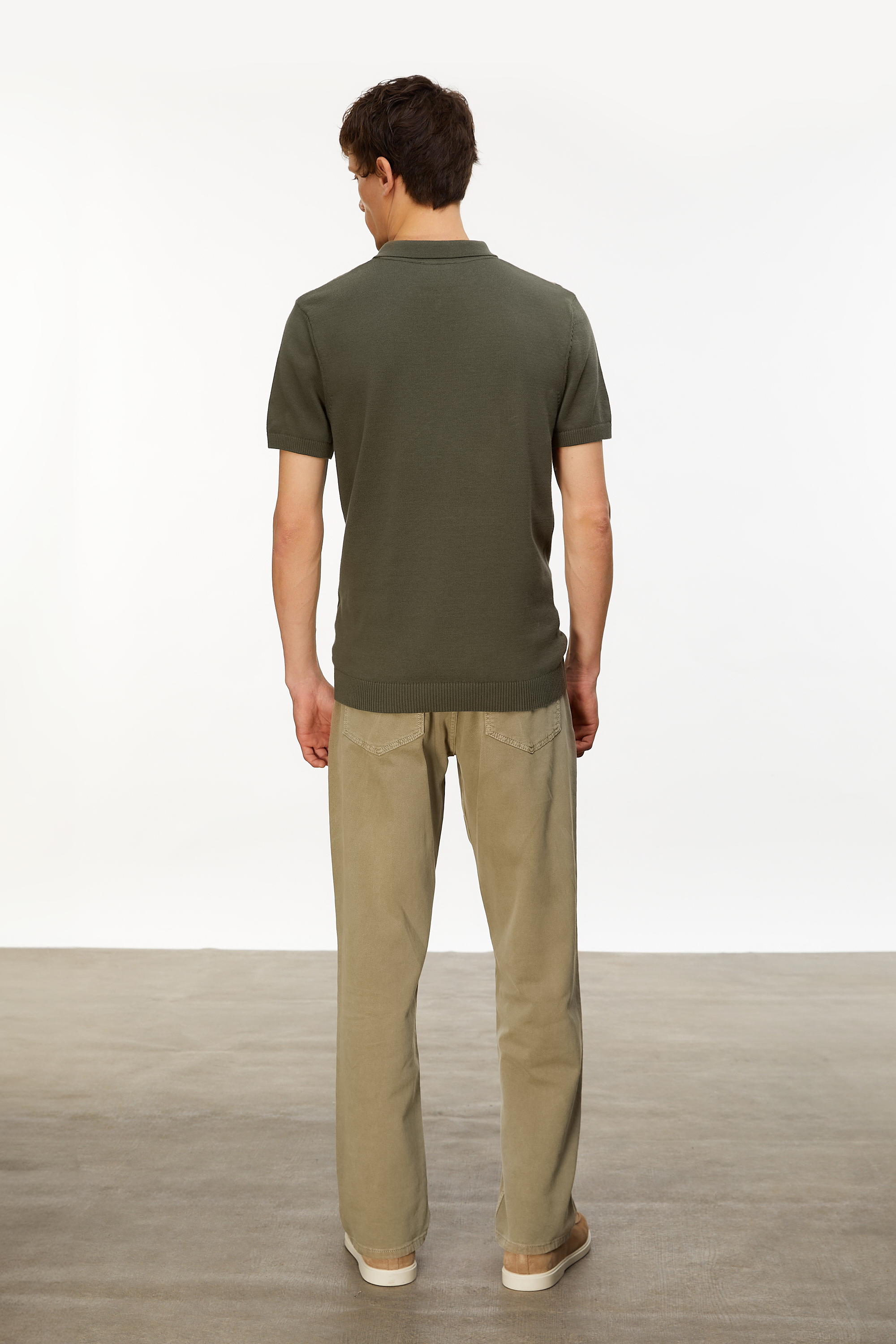 POLO YAKA RENK BLOKLU TRİKO