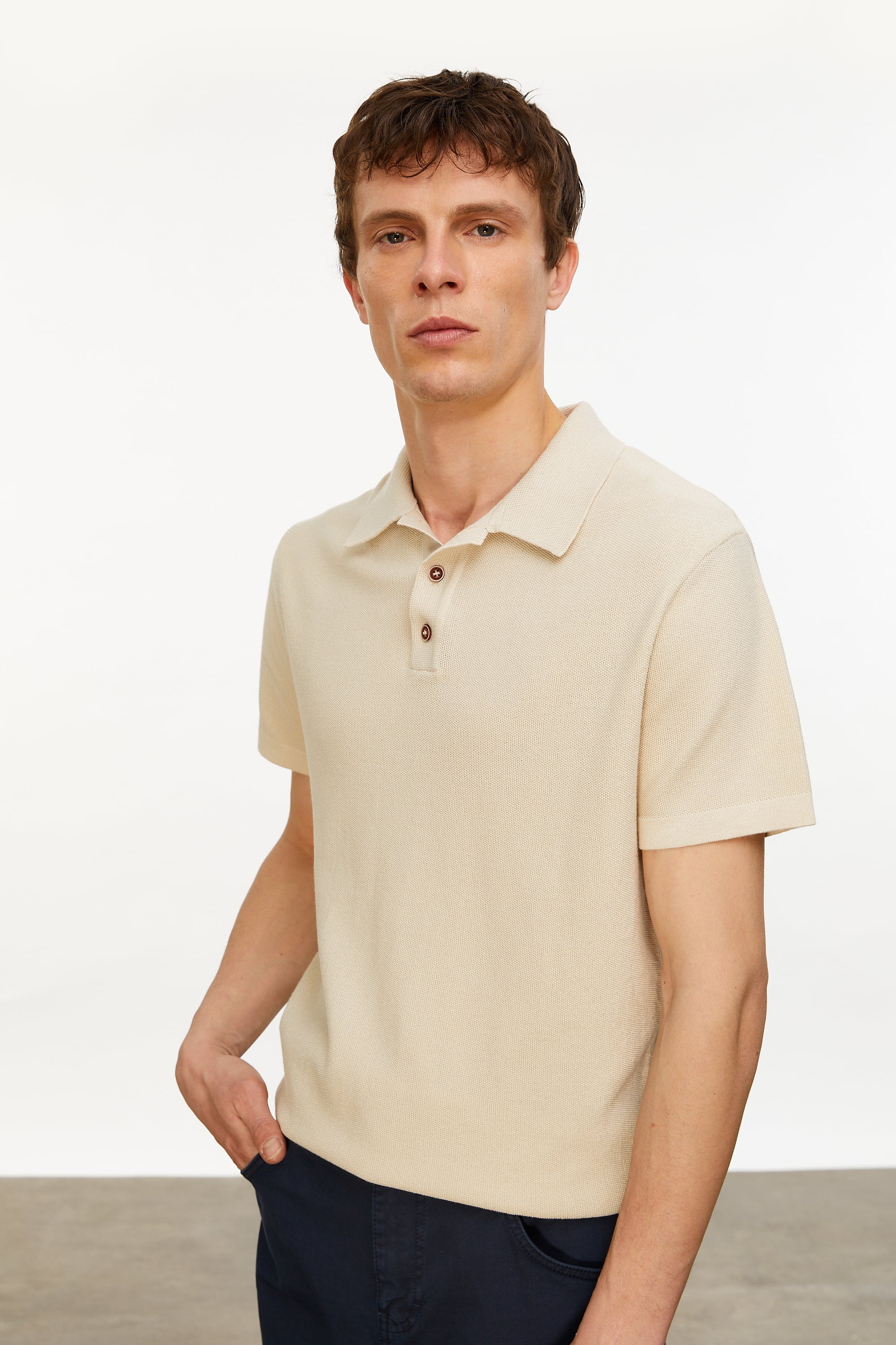 POLO YAKA KISA KOLLU TRİKO