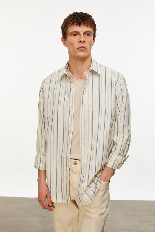  ÇİZGİLİ REGULAR FIT GÖMLEK