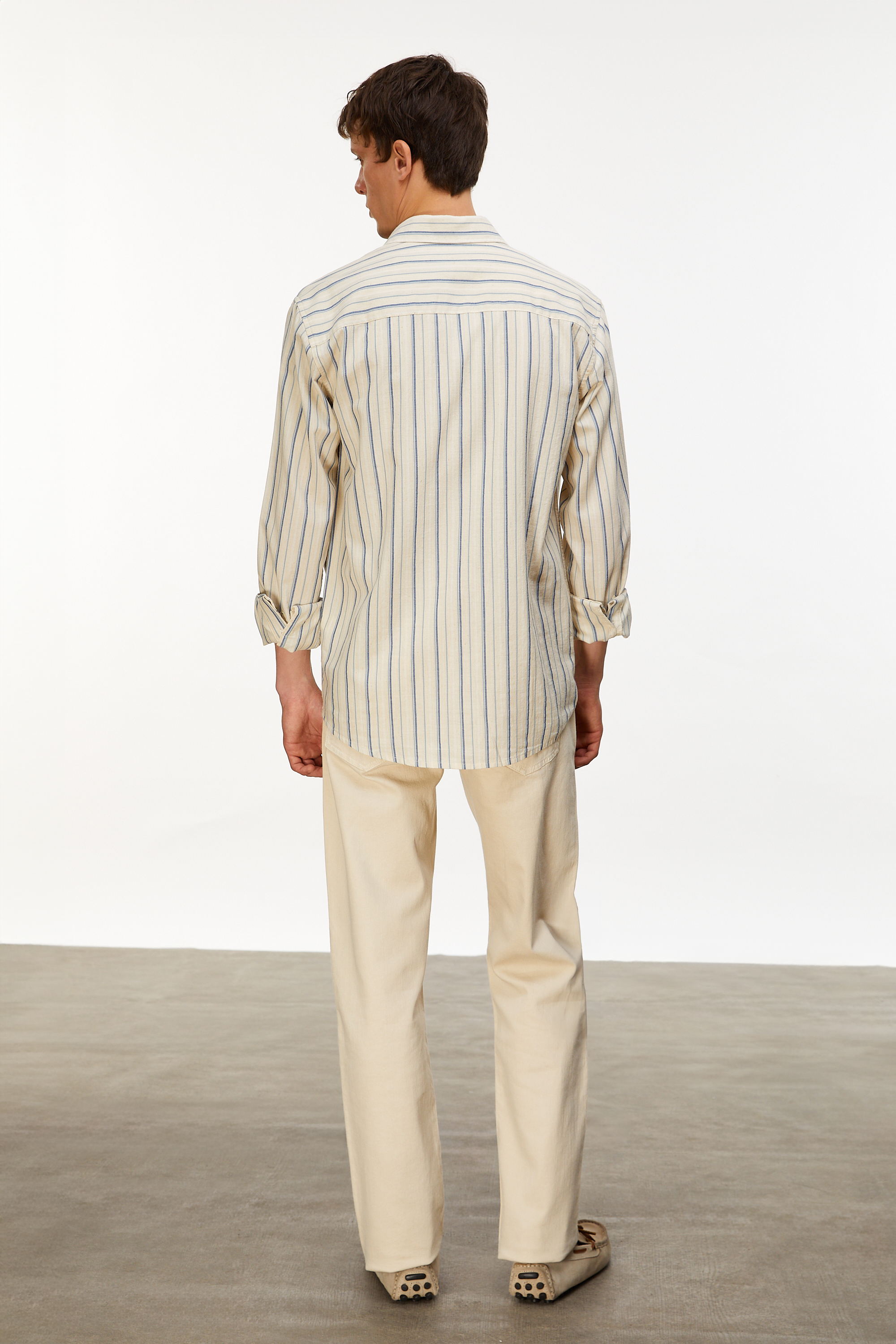 ÇİZGİLİ REGULAR FIT GÖMLEK