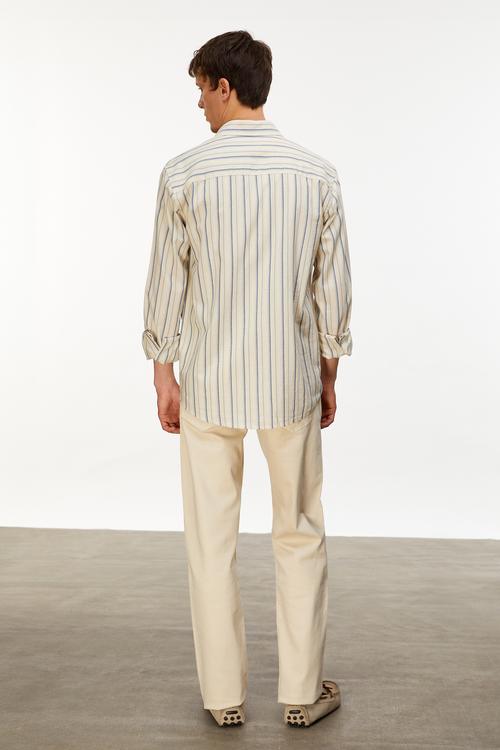  ÇİZGİLİ REGULAR FIT GÖMLEK