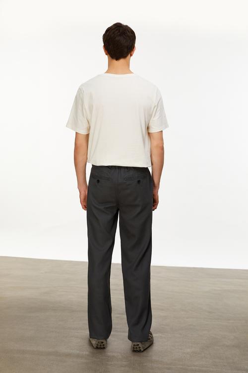  BASKILI BİSİKLET YAKA KISA KOLLU T-SHIRT