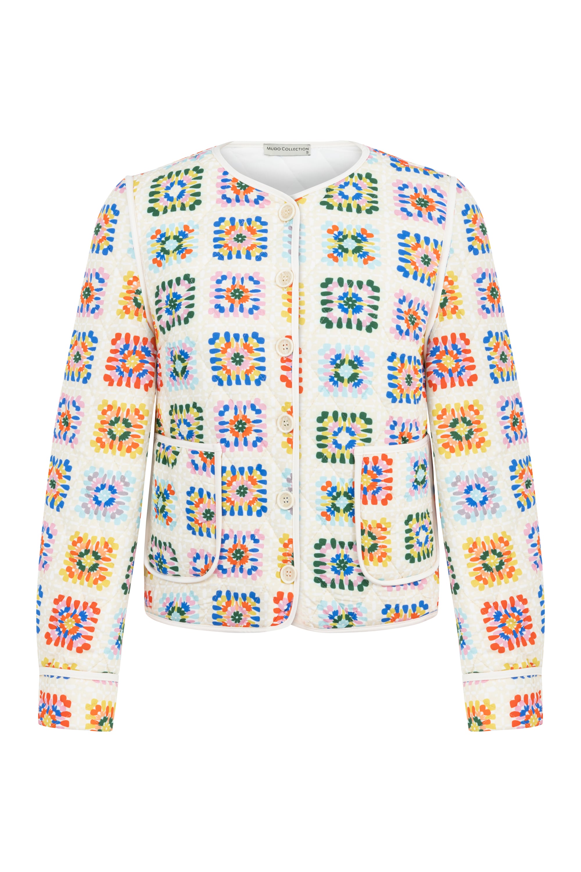 ÇİÇEK DESENLİ SMART CEKET