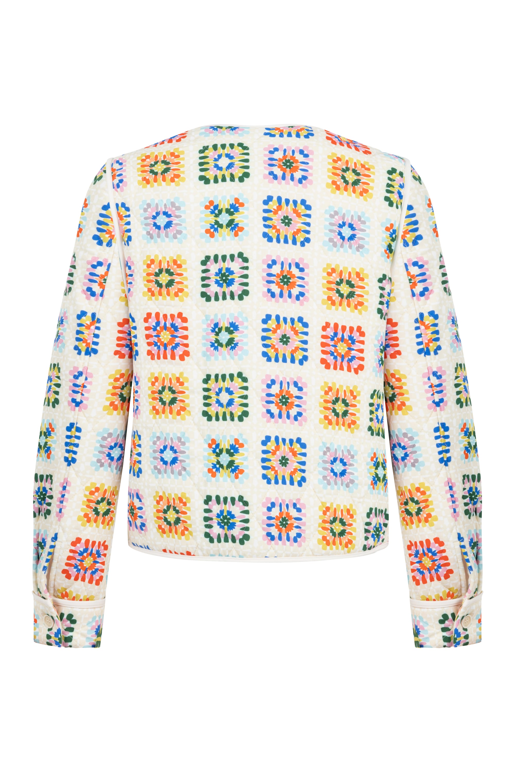 ÇİÇEK DESENLİ SMART CEKET