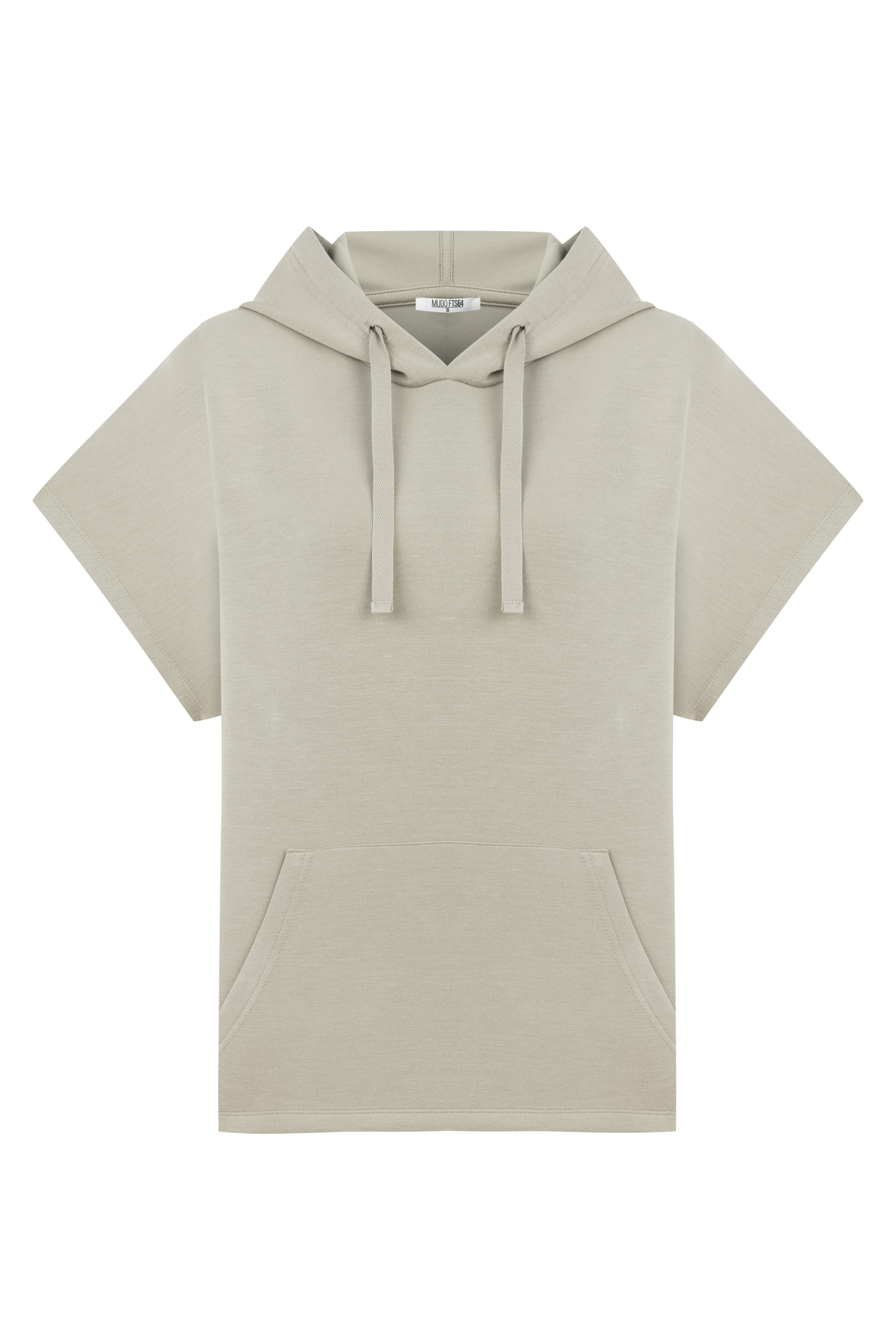 MODAL KARIŞIMLI KISA KOLLU SWEATSHIRT