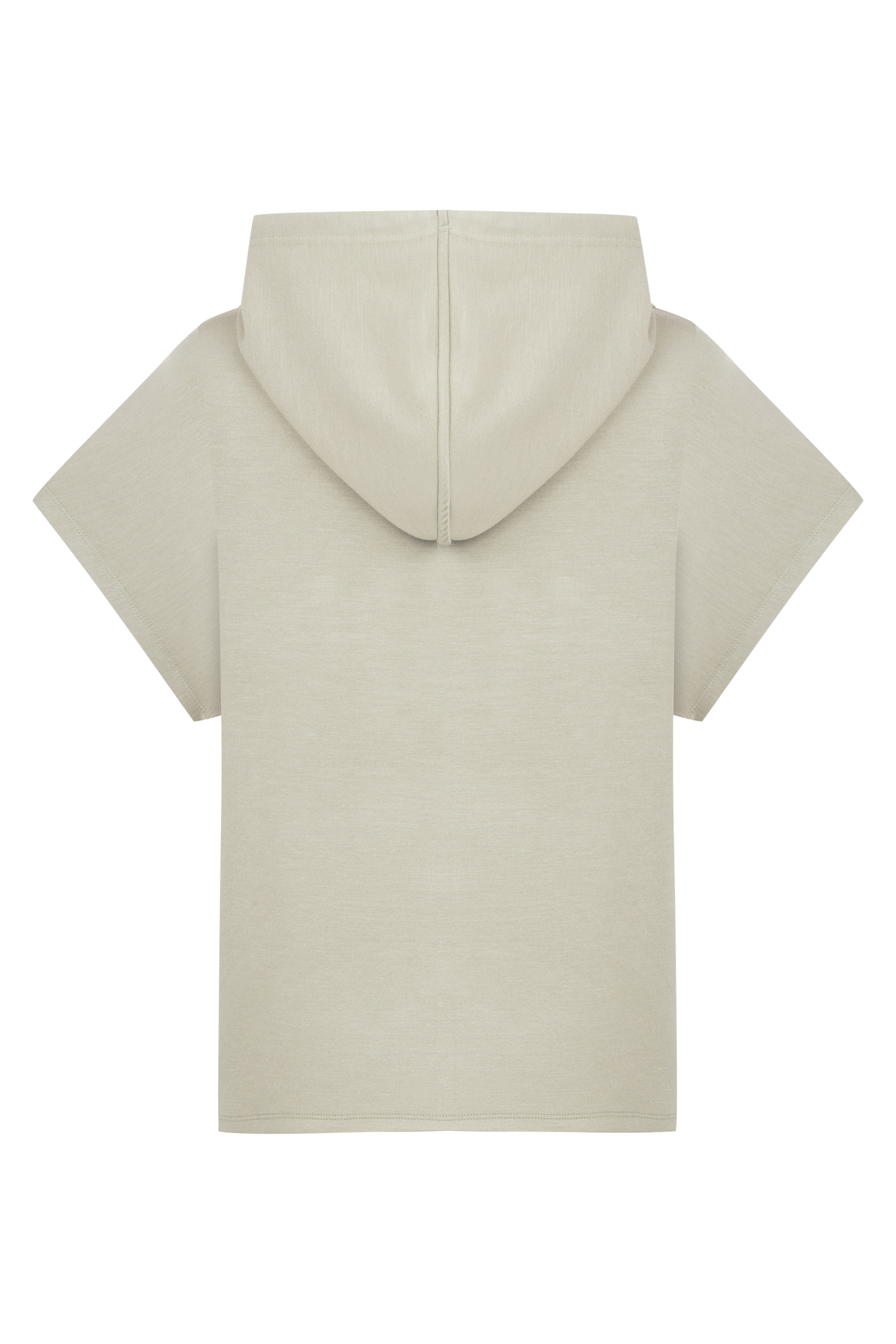 MODAL KARIŞIMLI KISA KOLLU SWEATSHIRT