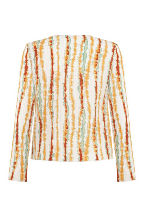  BAĞLAMA DETAYLI PİLİSELİ BLUZ