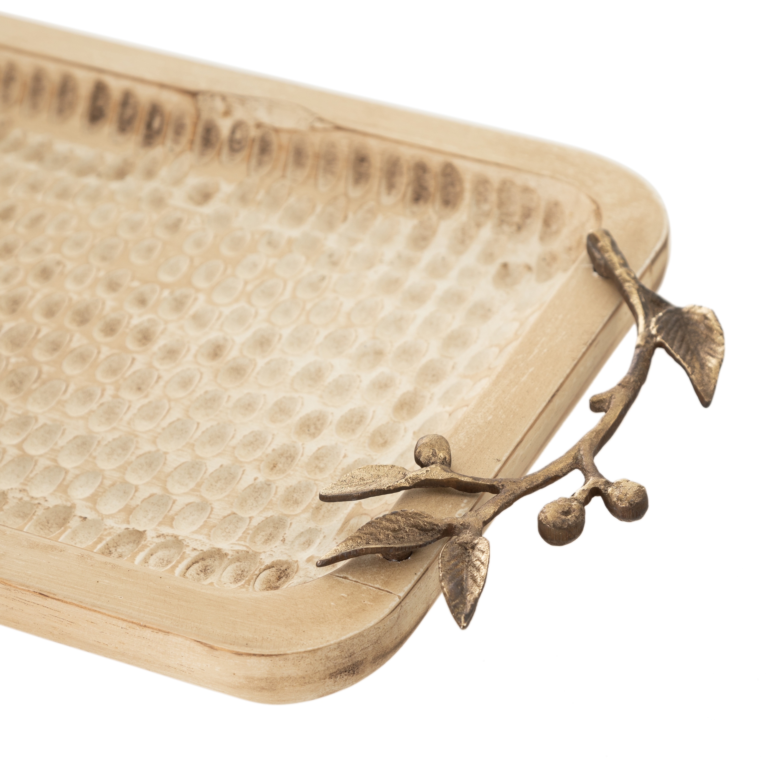 BELGRAD DEKORATİF TEPSİ 25X40X3 CM