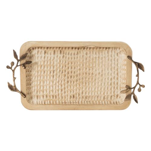  BELGRAD DEKORATİF TEPSİ 25X40X3 CM