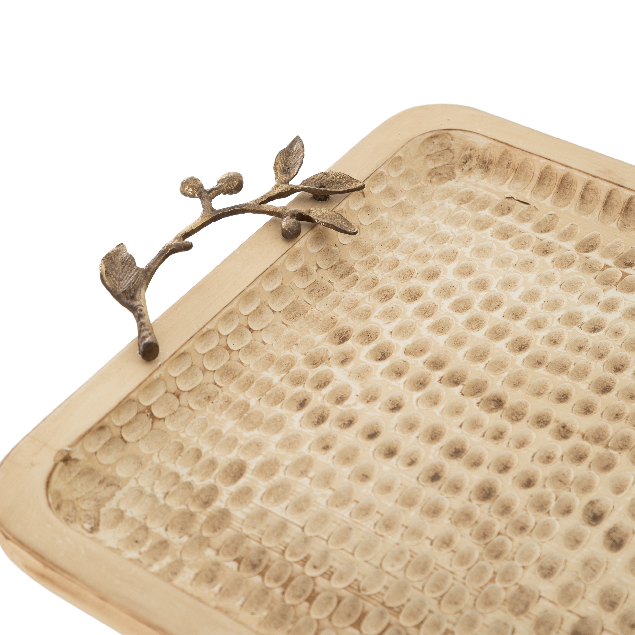 BELGRAD DEKORATİF TEPSİ 37X53X3 CM