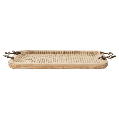  BELGRAD DEKORATİF TEPSİ 31X47X3 CM