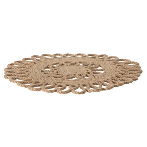  JÜT DESENLİ AMERİKAN SERVİS 37CM- FLOWER