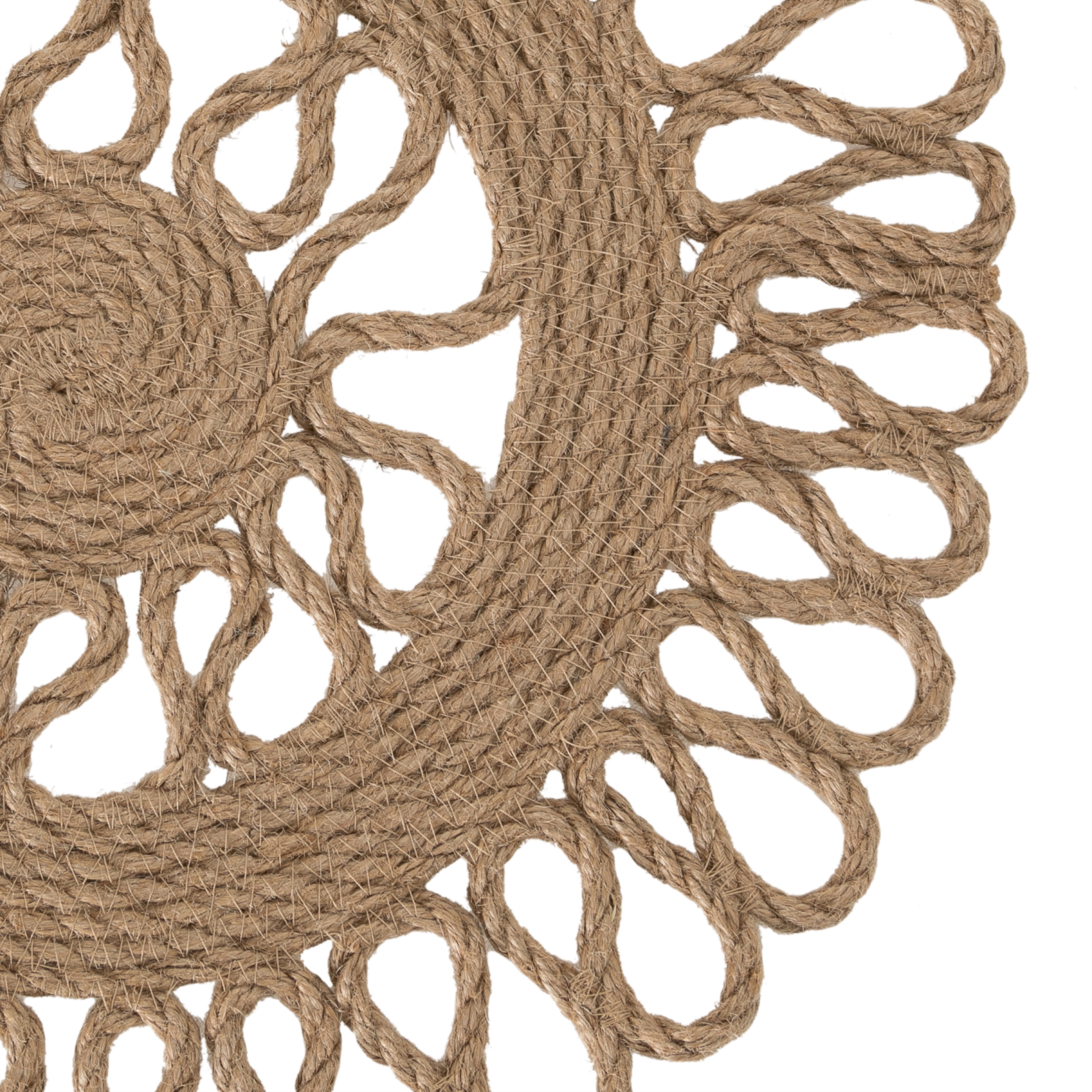 JÜT DESENLİ AMERİKAN SERVİS 37CM- FLOWER