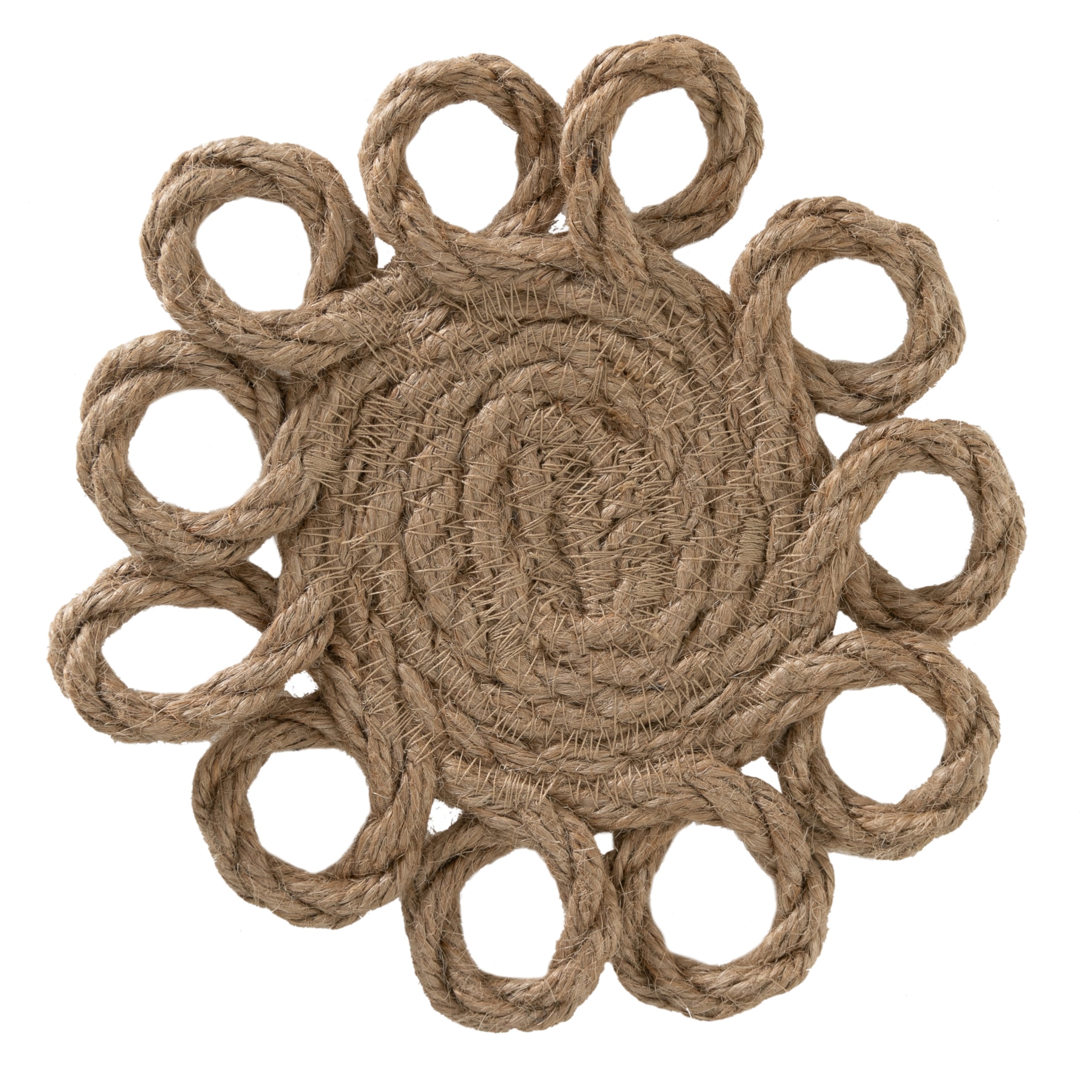 JÜT BARDAK ALTI 12CM-FLOWER