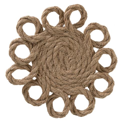  JÜT BARDAK ALTI 12CM-FLOWER